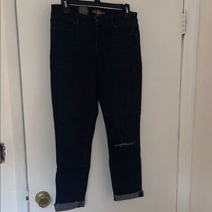 Lucky Brand Charcoal Capri Jeans
